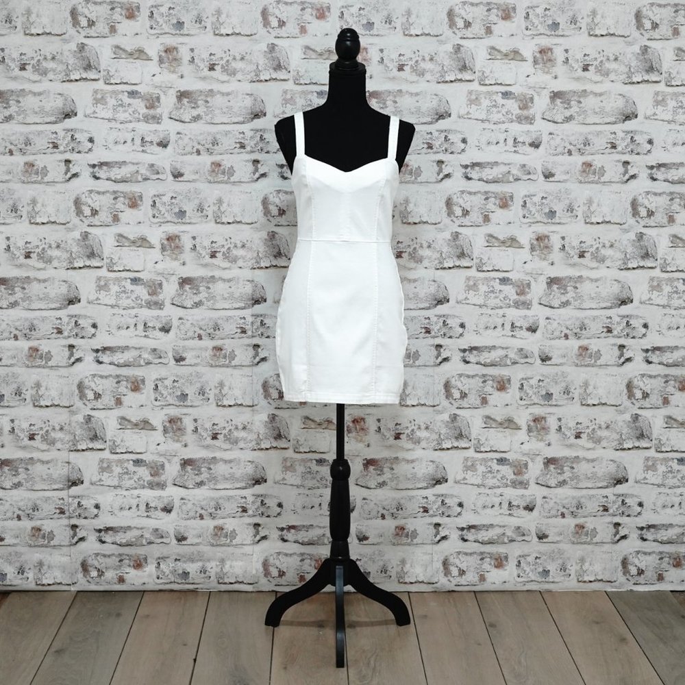 Asos Denim Mini Dress, 4